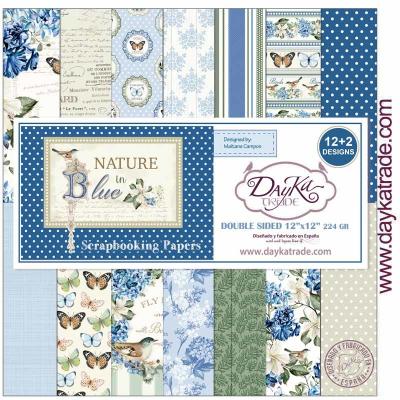 DayKa Trade Designpaper - Nature in Blue